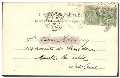 Bordeaux — Porte Dijeaux — Wydawca: La Déclicane, nr 54 — Rewers