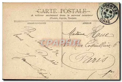 Bordeaux — Pomnik Girondyn — STAERCK, PARIS — Rewers