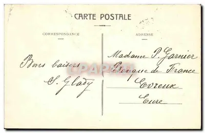 Bordeaux — Ogrody Publiczne — Terrasa Ogrodu — N.G. — Rewers
