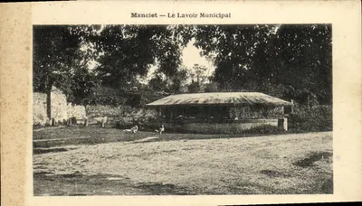 Manciet — O Lavatório Municipal — Editor não identificado, número de série não visível