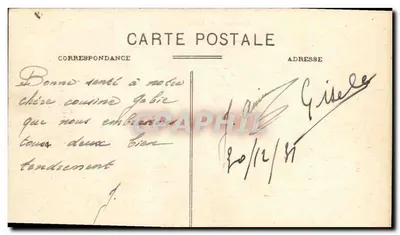 Manciet — O Lavatório Municipal — Editor não identificado, número de série não visível — Verso