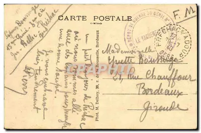 Préchac-sur-Agour (Gers) — Widok fabryki salamin Gascogne — wydanie przez panią Durgers — Rewers