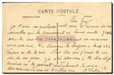 Tournecoupe (Gers) — Interior da Igreja — Cl. J. Tapie — Verso