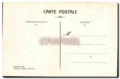 Mauvezin (Gers) — A velha Halle. — Verso