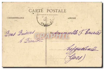 Condé-sur-l'Escaut - Zespół - Strona północna — Foto Oeta — Rewers
