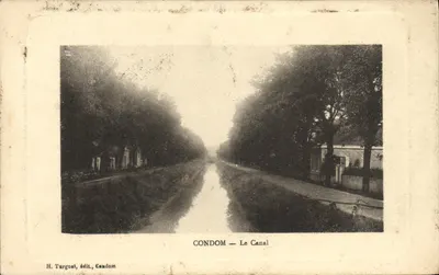 Condom — O Canal — H. Turguet, editor, Condom