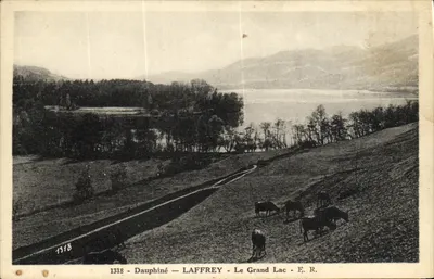 Laffrey — O Grande Lago — Dauphiné — n° 1318