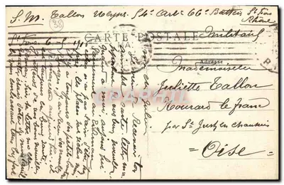 Feyzin (Isère) — O Castelo da Bégude — B.F. PARIS — Verso