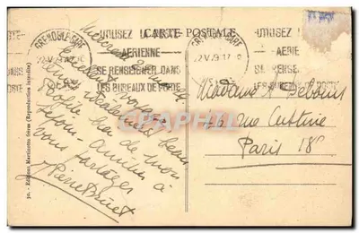 Saint-Nizier — Trzy Panny — Wydawnictwo Martinotto Frères — Rewers