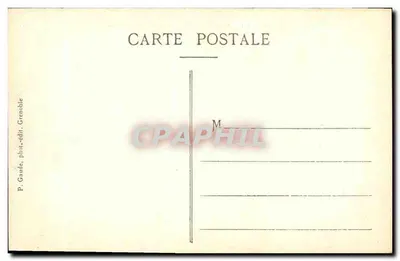 Claix — Kościół, Hotele i krawędzie Moucherotte — P. Gaude, fot. i wyd. Grenoble — Rewers