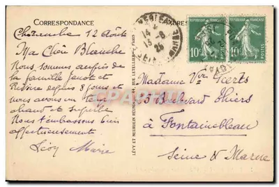 Pont-en-Royans — Vista geral — LL — Verso