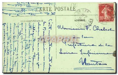 Villard-de-Lans — Rocher de Cornafion e o Col de l'Arc — LL. — N°21 — Verso
