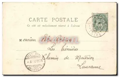 Alleyard — Torre do Frend — editor L. Puth, Grenoble — Verso