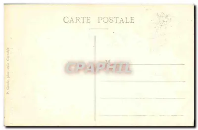 Dauphiné - Sassenage — Wodospad Parisien — P. Gaude, fot. - wyd. Grenoble — Rewers