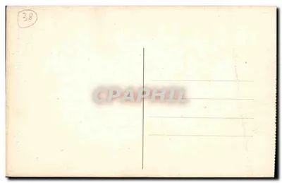 Dauphiné — SASSENAGE — Las Cuevas — La Gran Galería — Reverso