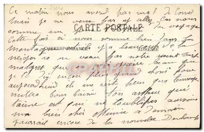 Bourg-d'Oisans — Vista generale e la Catena di Belledonne — E.R. n°709 — Verso