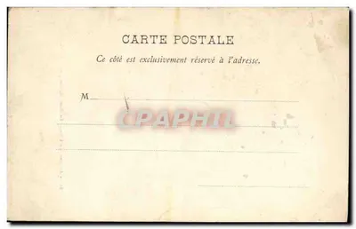 Mont Aiguille — widok z szczytu (2097 metrów) — Papeterie des Alpes, Eug. Robert, Grenoble — Rewers