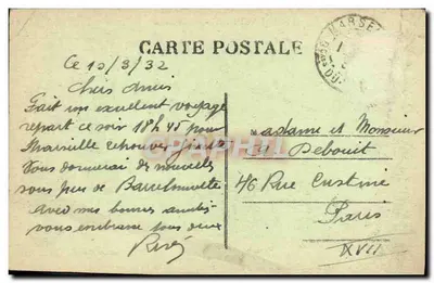 Grenoble — Ogólny widok Mostu Szpitalnego i Moucherotte — wydawca nie widoczny, nr serii 6 — Rewers