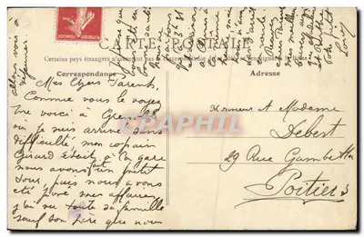 Grenoble — Vista Geral e as Alpes — Le Taillefer — C. Baffert, Grenoble — Verso