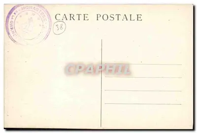 Dauphiné — Klasztor Grande-Chartreuse i Wielki Som — CI.A.V. nr 57 — Rewers