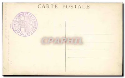 Entrada al Desierto y el Guiers morto — Carretera de la Grande-Chartreuse — Ci.A.V. n°65 — Reverso