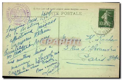 La Grande-Chartreuse — Ogólny widok — G. D. wyd., Volron - 435 — Rewers