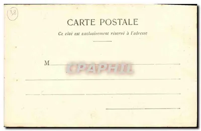 Floresta de Lente — Estrada de Combe-Laval — Coleção P. P., Valence — Verso