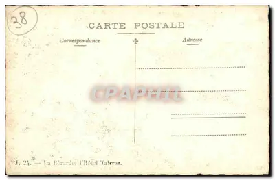 Hotel Taïrraz — Restaurante — Garagem — La Bérarde — Verso