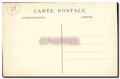A cabeça de Lauranouure (3348 m) e suas cachoeiras — Dauphiné — SAINT-CHRISTOPHE — A.M. — Grenoble — Verso