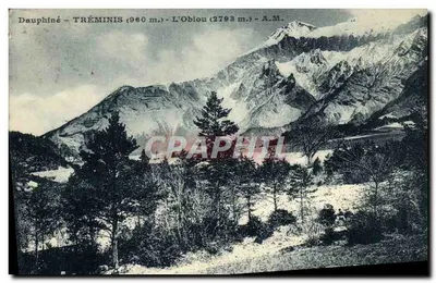 Dauphiné - Tréminis (960 m.) - L'Oblou (2793 m.) - A.M.