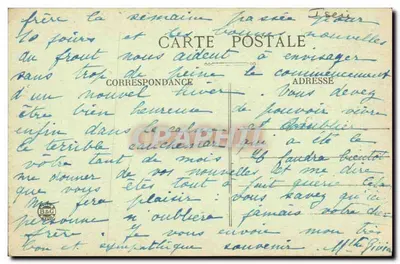La Chaîne des Alpes widziana z brzegów rzeki Isère — Grenoble — E.R. — Rewers
