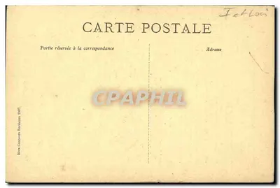 Castello di Chatigny — Tours, sulla riva del fiume Loira — H. Chevremont, editore Parigi, n° (98) — Verso