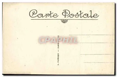 Tours — widok panoramiczny — A. Papeghin, Paryż-Tours, n°48 — Rewers