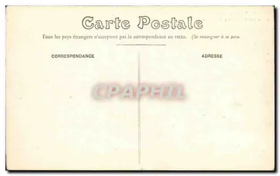 Tours - Catedral — Os 3 portais da fachada principal — GB 50 — Editor: Grand Bazar de Tours — Verso