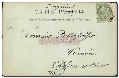 Tours — La Tour Charlemagne & l'Église Saint-Martin — ND Piot — Rewers