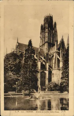 Rouen - Abside e Jardim Saint-Ouen — C.V. 257