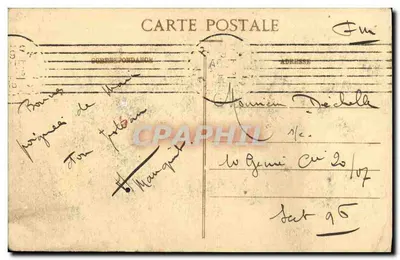 Rouen - Abside e Jardim Saint-Ouen — C.V. 257 — Verso