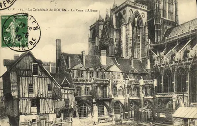 A Catedral de ROUEN - A Cour d'Albâne — C. V. - 17