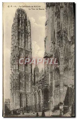 A Catedral de ROUEN — A Torre da Manteiga — C.F. - 61