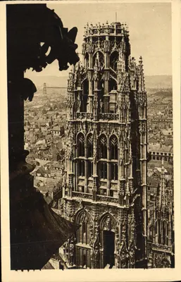 Torre do Queijo — Rouen (Seine-Inférieure) — Les Éditions d'Art 'WON' - Fabricação Francesa