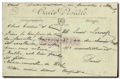 Rouen — Kaszern Pélissier — The Pelissier Barracks — n°211 — Rewers