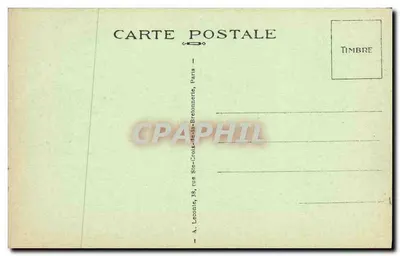 Parijs — De Kerk van Sint Lorenzo — Hoek van de Boulevard Magenta en de Boulevard de Strasbourg — A. L. — Achterkant
