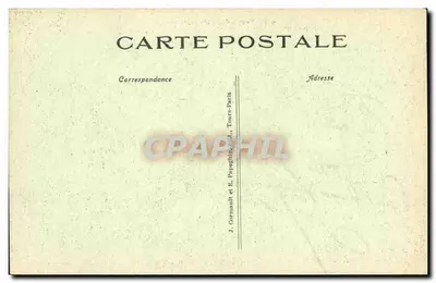 Paryż — Katedra Madeleine i Rue Royale — A. P. — Rewers