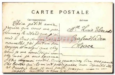 Paris (15º arr.) — Panorama da Escola Militar — 229 — Verso