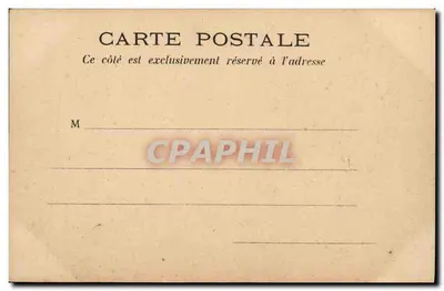 Synowie, Tkaniny i Ubrania (Champ de Mars) — Wystawa Uniwersalna 1889 — Wydawca nieznany — Rewers