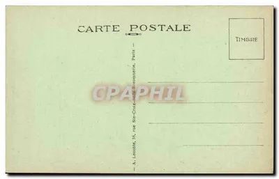 Paris — Praça das Pirâmides — Estátua de Joana d'Arc — A. L. — Verso