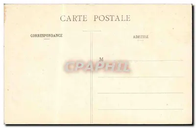Paryż — Statua Strasburgu na Placu Concordii — wydawca L. D. P. (nr 461) — Rewers
