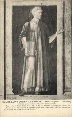 Igreja de São Julião o Pobre — Dante Alighieri (1265-1321) — Ed. Attié