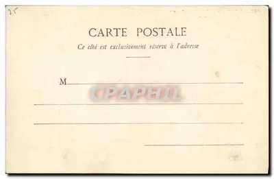 Paris - Bois de Boulogne - Sob a Feuillée — Verso