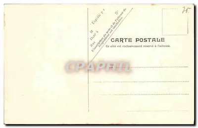 Paris — Terminus Hotel — P. Truys, No. 12 — Verso